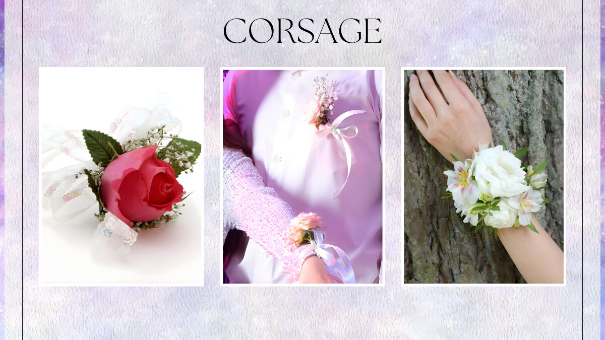コサージュ