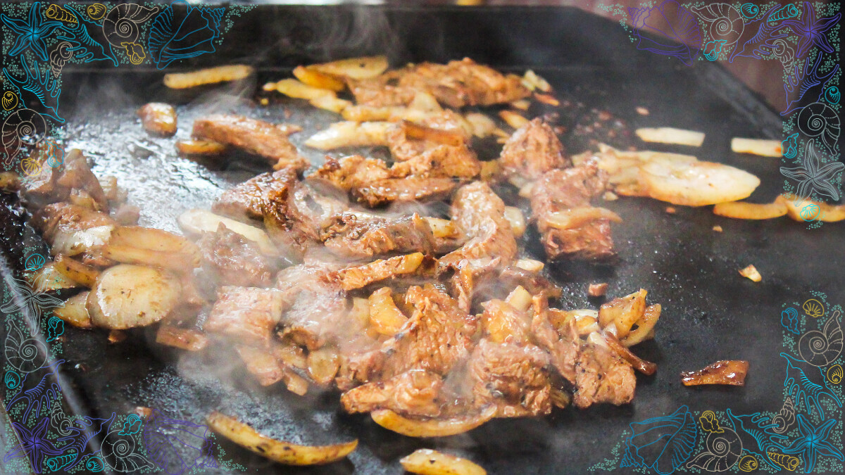 鉄板焼き
